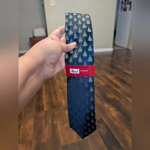 Holiday Collection Blue and Green Tie